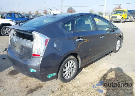 2014 Toyota Prius Plug-In from USA, damaged, VIN JTDKN3DP1E3049734